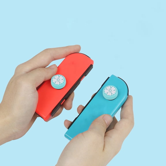 Baluue 4- Silicone Joystick Thumb Grips for Controllers, , Washable, Anti- Protective Caps