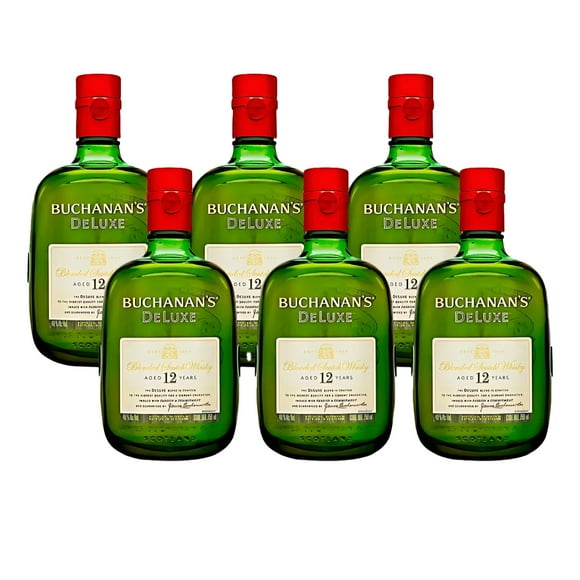 Pack de 6 Whisky Buchanan's Blend 12 Años 750 ml