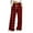 Red, variant on USNSM Women's Pajama Pants Trendy Plaid Print Stretch Comfy Lounge Pants Drawstring Sleep Straight Trousers with Pockets Gray M