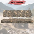 thumbnail image 4 of HUIACONG Camouflage Hunt Forest UTV Seat Covers Waterproof Breathable Universal UTV Seat Covers Non-Slip Soft for Kawasaki Mule 4010, 4 of 7