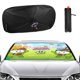 thumbnail image 1 of Om Nom Sombrilla Solar para Auto - Protector de Parabrisas Plegable | Cortina Solar Delantero | Bloqueo UV y Aislamiento de Calor 133x73cm, 1 of 6
