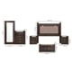 thumbnail image 3 of Recamara Kessa Muebles  Magnolia 6 Piezas Nogal, 3 of 18