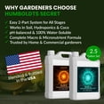 thumbnail image 4 of Humboldts Secret Base A & B Liquid Hydroponic Fertilizer | Complete Hydroponic Nutrients for Indoor and Outdoor Plants | Supports Healthy Vegetative Growth and Flowering Stage | 2.5 Gallon, 4 of 10