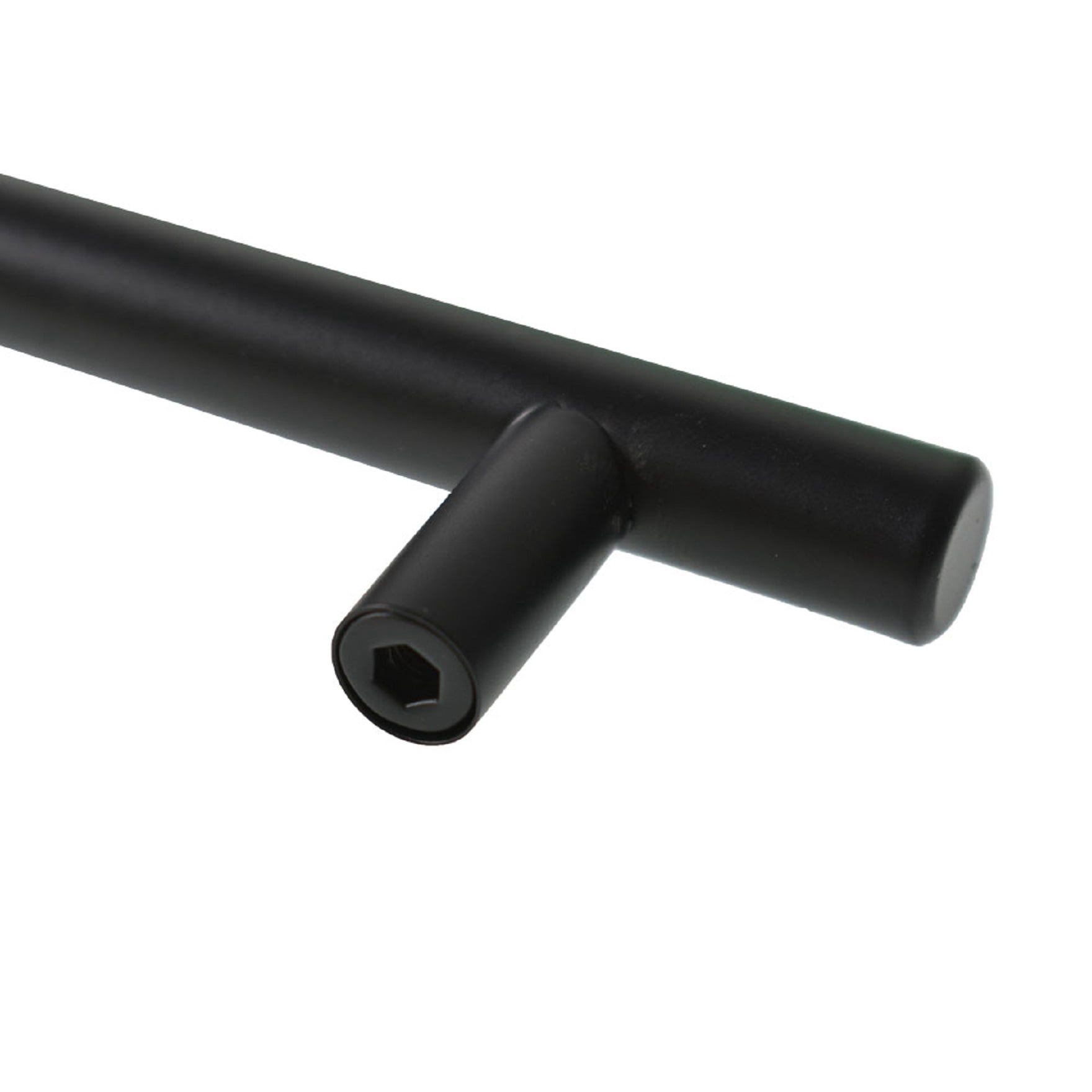 findmall 50 Pack Cabinet Pulls Matte Black Stainless Steel Kitchen Drawer Pulls Cupboard Pulls Cabinet Handles 5in Length with 3in Hole Center
