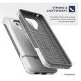 thumbnail image 2 of LG G6 Case, Protective Strong Impact Armor (dual layer protection) Rebel Series By Encased (White Gray), 2 of 3