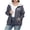 Gray-1, variant on Yes I'm Still Cold Fleece Lined Hoodie Womens Zip Up Warm Sherpa Jacket Side Zipper Pocket Fuzzy Sweaters Coat