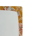 thumbnail image 3 of Ambesonne Oriental Floral Fitted Sheet, Contemporary Flower, California King, Marigold Dark Pink, 3 of 5