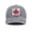 Grey, variant on CANANA Maple Leaf Wash Print Dad Hat Distressed Baseball Cap for Men Women Adjustable Denim Style Army Green One Size