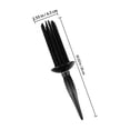 thumbnail image 2 of unbranded Peine Para Moldear Negro Con Anti Estático Y Materiales Resistentes Para Peinar En Casa, 2 of 8
