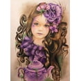 thumbnail image 2 of Sheena Pike Art 14x18 White Modern Wood Framed Museum Art Print Titled - Lavender - Tea Series, 2 of 4