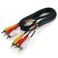 thumbnail image 2 of C2G Value Series Composite Video + Stereo Audio Cable - video / audio cable - composite video / audio - 50 ft, 2 of 4