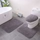 thumbnail image 2 of Tapa de inodoro para baño, tapa de inodoro de 19.7x20.5 pulgadas, gris ACTIVE Biensenido a ACTIVE, 2 of 3