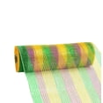 thumbnail image 3 of Metallic Mardi Gras Deco Mesh - 10" x 10 Yards, Christmas, Stripes, Purple, Green, Gold, Easter, Wreath, 3 of 5