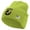 Lime, variant on 17th Airborne Division Embroidered 8 Inch Knitted Short Beanie - Lime OSFM