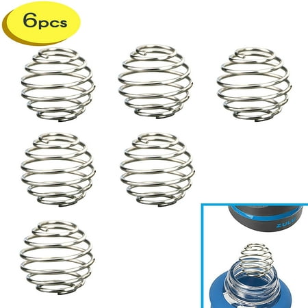 6 Small Stainless Wire Shaker ball Wire Mixer Whisk Ball for zulu ello glass
