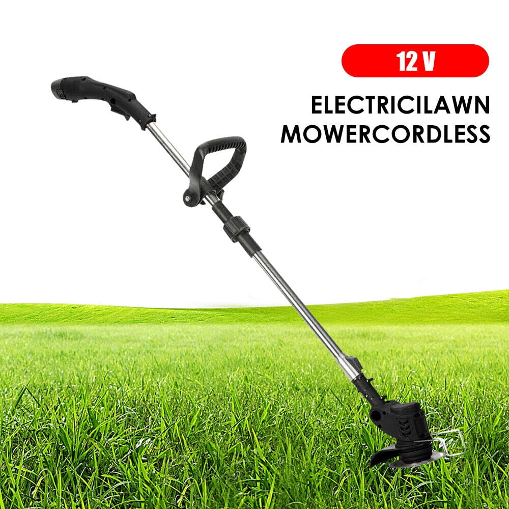 G·PEH Cordless Weed Eater 900W Electric Brush Cutter Lawn Edger Grass String Trimmer