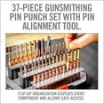 thumbnail image 2 of Punch Set Gunsmithing Real Avid con rodillo, punta plana, 2 of 9