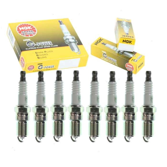 8 pc NGK G-Power Spark Plugs compatible with Ford E-250 4.6L 5.4L V8 2003-2014