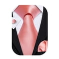 thumbnail image 1 of Corbata Barry.Wang de Satén Seda Coral Rosa 150x8.5 cm Set, 1 of 7