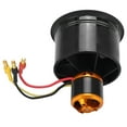 thumbnail image 2 of Qxmotor Ventilador Con Condultos edf de 50 mm y 12 Aspas Con Motor Sin Escobillas Qf2611-50 mm Para Avión RC, Aleacio de Aluminio, Negro, 4600 KV, 2 of 7