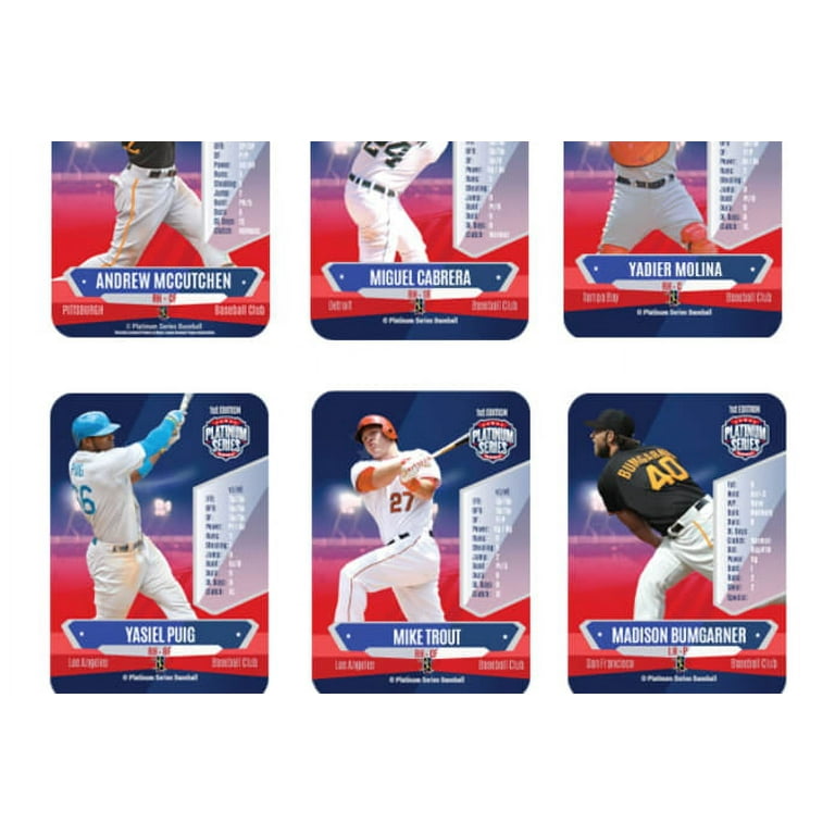 Platinum Series Baseball: 1st Edition Board Game Trading Cards - Walmart.com Platinum Series Baseball: 1st Edition Board Game Trading Cards - Walmart.com