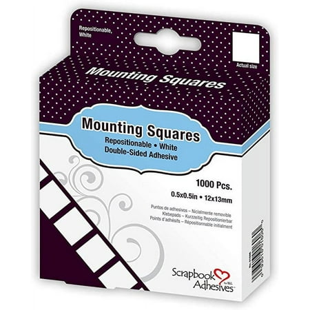 UPC: 0093616016060 | 3L Scrapbk Adh Mounting Squares Repos 1000pc