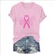 thumbnail image 3 of Blusas de Manga Corta para las Mujeres Divertida Impresión Cuello Redondo Camiseta Vintage, Blusas de Primavera para las Mujeres, 3 of 4