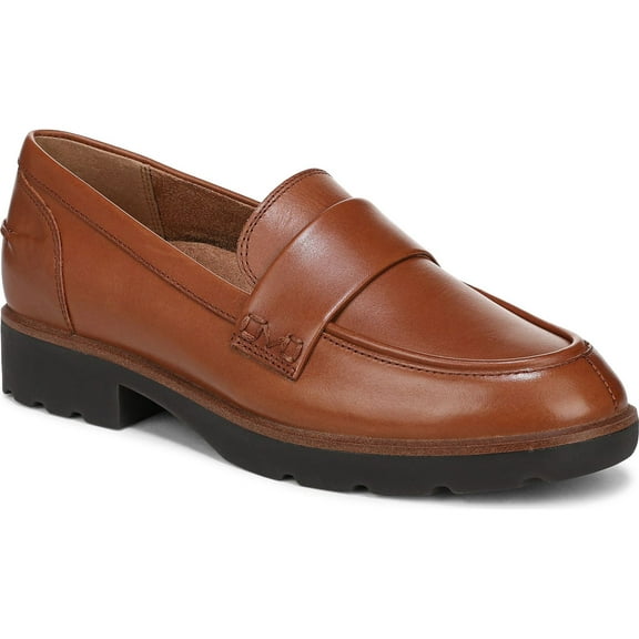 Vionic Women's Cleo Loafer Tan Vachetta Leather 7.5M