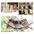 thumbnail image 2 of 100Pcs Cotton Quilting Fabric Pre-Cut Colorful Fabric 10x10cm patchwork Bundles for Patchwork, 2 of 9