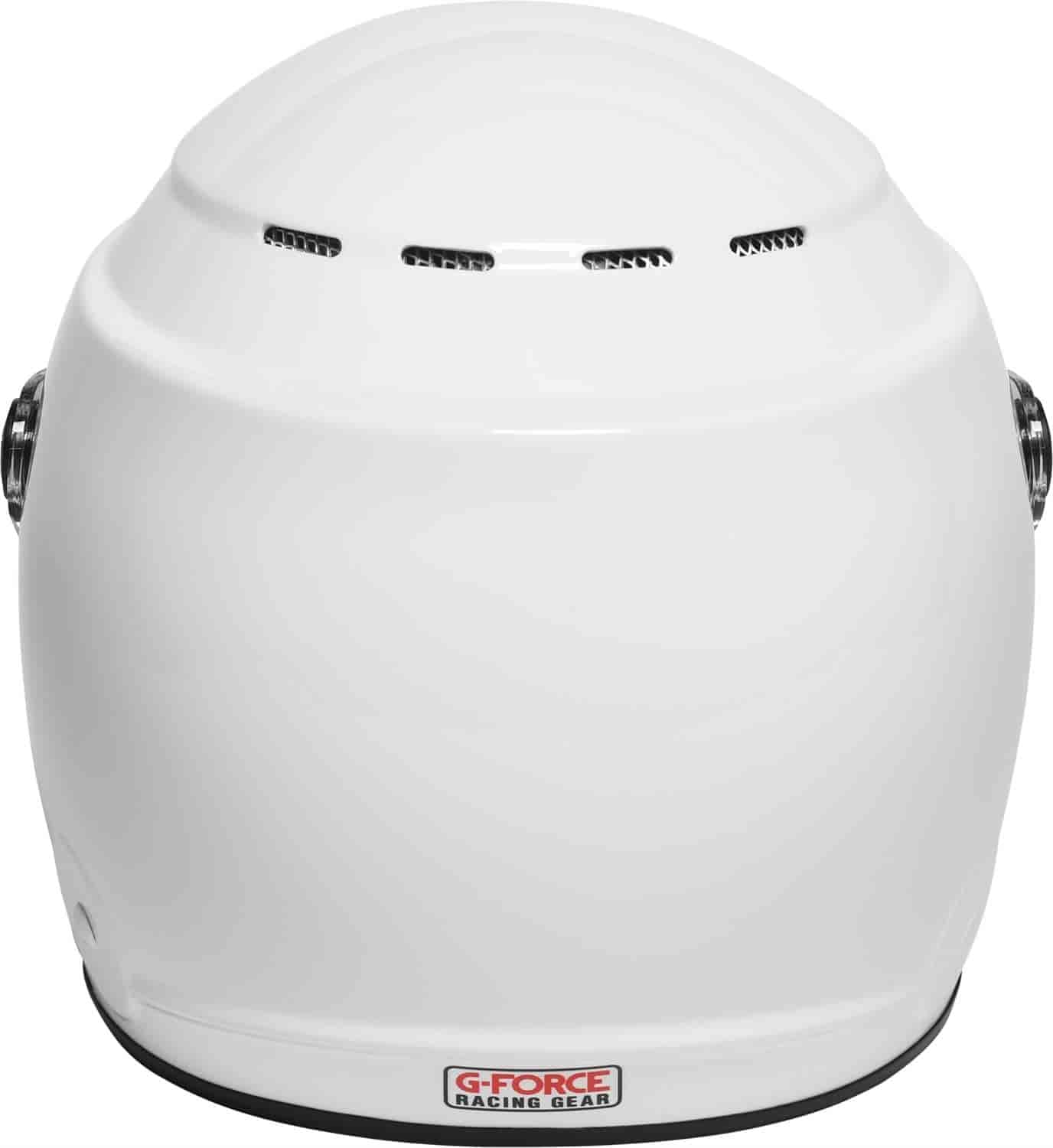 G-FORCE 3419WH RookieAuto Racing Helmet Full Face SFI 24.1 - One Size Fits All - White