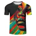 thumbnail image 3 of Tops para hombre, blusas y camisas de manga corta con cuello redondo para hombre Camisa de manga corta estampada para hombre Top/camisa de manga corta con cuello redondo Tops para hombre, 3 of 4