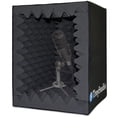 thumbnail image 2 of TroyStudio Cabine Vocale Portable, Grand Microphone Pliable avec Isolation, Boîte d'Absorption de Son pour Studio d'Enregistrement Musical, Filtre de Réflexion pour Bureau et Support avec Mousse Acoustique Épaissie, 2 of 4