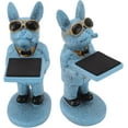 thumbnail image 3 of HUGFEGWE Watch Holder, Animal Resin Watch Stand Watch Stand Watch Display Stand Handmade Figurine Model for Jewelry, Bracelets, Necklaces Display (L Lucky Dog) U2537-25068, 3 of 9