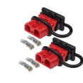 thumbnail image 2 of 2Pcs Connecteur de Fil avec Couvercle Anti-Poussière Connecter des Pièces de Réparation avec des Bornes Ensemble Kit de Prise Électrique avec des Bornes Accessoires de Treuil Pièces de Réparation, 2 of 8