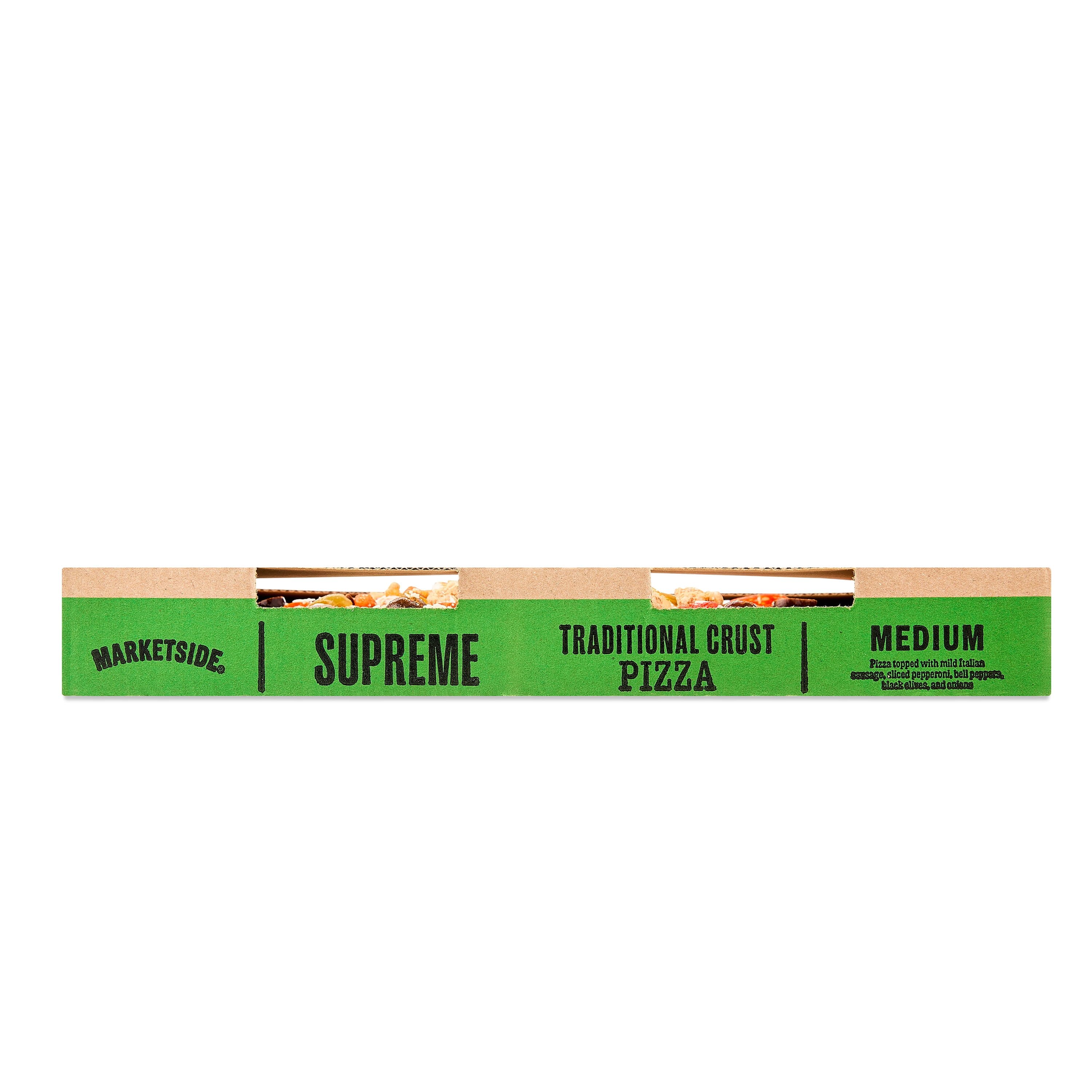 Marketside Supreme Pizza, Traditional Crust, Medium, 27.1 oz (Fresh)