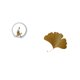 thumbnail image 5 of Figura Abstracta De Niña Con Hojas De Ginkgo, Estatua De Mujer, Centro De Mesa, Dormitorio, Regalo Para Lectores, Estantería, Escultura De Pared De Estilo Rústico, Decoración Versátil., 5 of 8