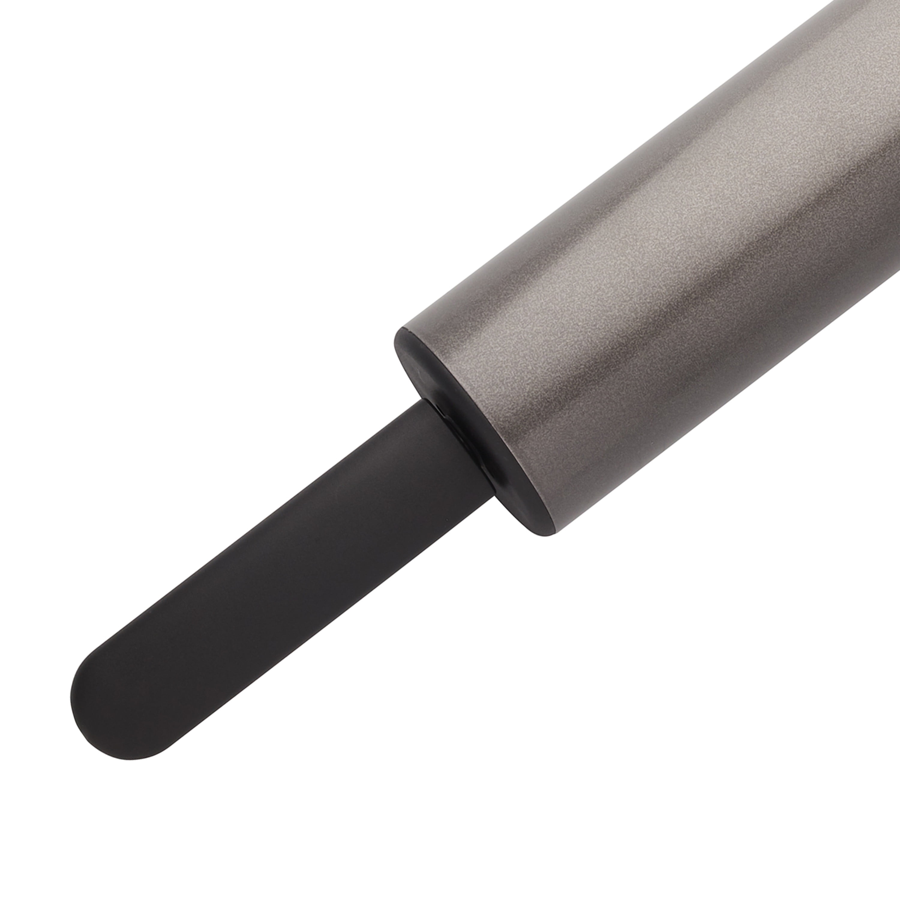 KitchenAid Durable Nonstick Metal Classic Handled Rolling Pin Gray