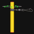 thumbnail image 3 of Almencla Fishing Line Sinker Slide Anti-Winding Stainless Steel for Yellow 52mm, 3 of 8