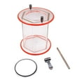 thumbnail image 1 of Naiovety capacidad grande del claro de pulido de la máquina del acabado de la joyería del tambor de barril del 14.5cm Suministros de limpieza para el hogar, 1 of 1