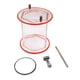 thumbnail image 1 of Injueey capacidad grande del claro de pulido de la máquina del acabado de la joyería del tambor de barril del 14.5cm Suministros de limpieza para el hogar, 1 of 1
