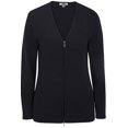 thumbnail image 3 of EDWARDS Women's' FULL ZIP V-NECK CARDIGAN SWEATER--7062,7062,NAVY,XS, 3 of 3