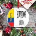 thumbnail image 6 of AatoeaX Ecuador Quito Acrylic Ornament: Flag - inspired, Rustic Design, Hanging Keepsake for Travel Enthusiasts & Home, 6 of 7