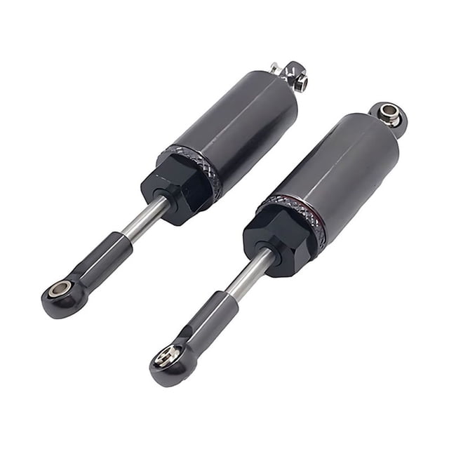 Bewildely 2x amortiguador trasero delantero de Metal para vehículo de Control remoto 1/12 Wltoys 12428 12423 FY-03 Kits de construcción modelo Amortiguadores delanteros Ti