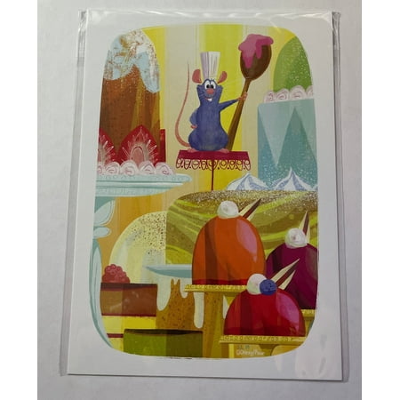 Disney Artist Remy Tiny Baker by Steph Laberis Postcard Wonderground Gallery New