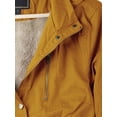thumbnail image 6 of Ma Croix Women's Hooded Faux Fur Jacket Casual Coat, 6 of 8