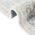 thumbnail image 4 of Jill Zarin Uptown Collection Area Rug - Central Park (2' x 3' 1" Rectangle Teal/Ivory), 4 of 5