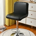 thumbnail image 4 of Removable And Washable PU Stools Covers Barstool Covers For Dining Room Office Conference Chairs Slipcovers Sleeves, 4 of 8