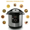 thumbnail image 3 of Megachef 12-Quart Digital Pressure Cooker, 17" x 15", 3 of 8