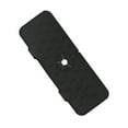 thumbnail image 1 of Faucet Absorbent Mat, Drainage Design Countertop Guard Faucet Water Catcher Washable  For RV For Kitchen 45x14cm Black, 1 of 8