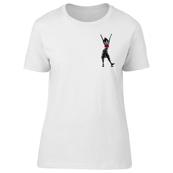 Woman Zumba Fitness Dancer T-Shirt Women -Image by Shutterstock, Female x-Large